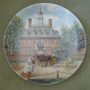 Colonial Williamsburg vintage plate Gorham